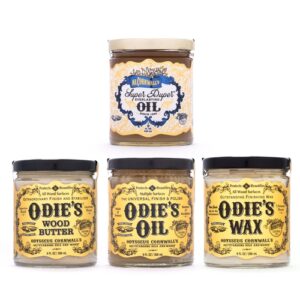 Odies Oil, Super Duper Everlasting Oil, Odies Wood Butter & Odies Wax