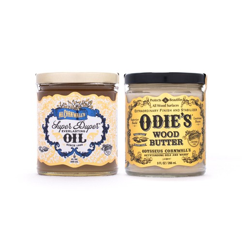 Odie’s Wood Butter and Mr Cornwall’s Super Duper Light Oil Bundle